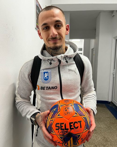 Alexandru Mitriță a păstrat mingea meciului Oțelul - Universitatea Craiova