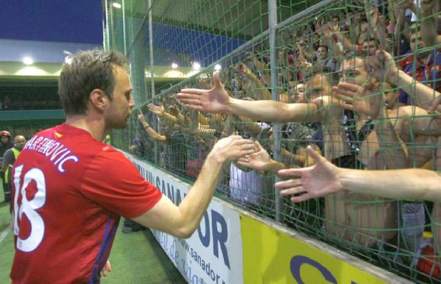 Novak Martinovic, cu inima alături de FCSB » A descris golul lui Florinel Coman într-un singur cuvânt + Mesajul transmis fanilor: „Câștigăm titlul!”