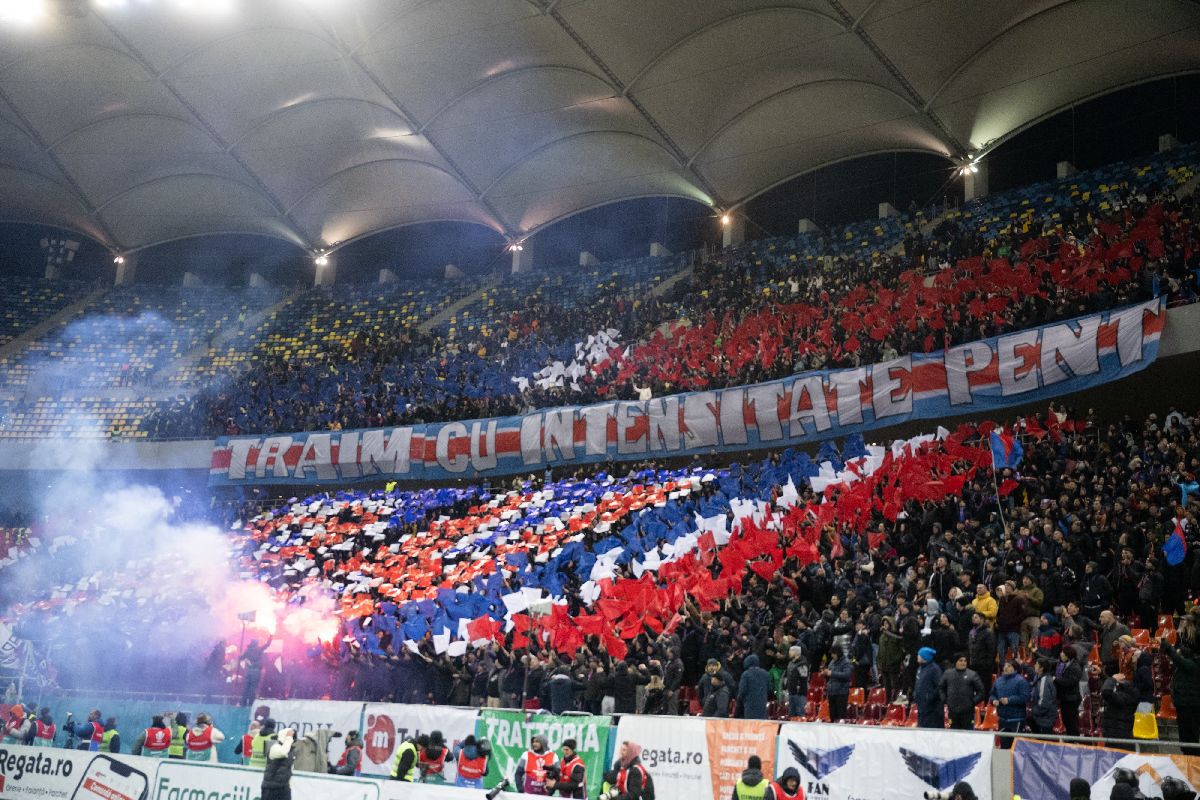 Dinamo - FCSB 1-0, coregrafiile celor două galerii - 26 noiembrie 2023