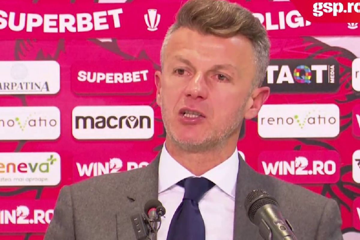 Ovidiu Burcă a izbucnit în plină conferință: „Oamenii să înțeleagă că acel Dinamo a murit! Am rescris codul genetic al acestui club!”