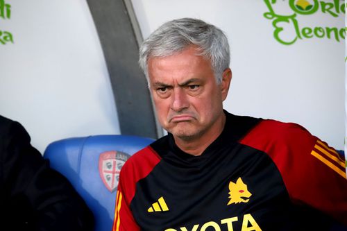 Jose Mourinho, 60 de ani, antrenorul Romei până la sfârșitul sezonului Foto: Guliver/GettyImages