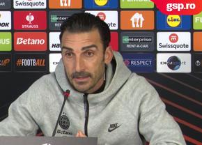 Elias Charalambous nu se gândește încă la calificarea din grupa Europa League: „Nu mă pricep foarte bine la matematică, este ceva diferit în acest an”