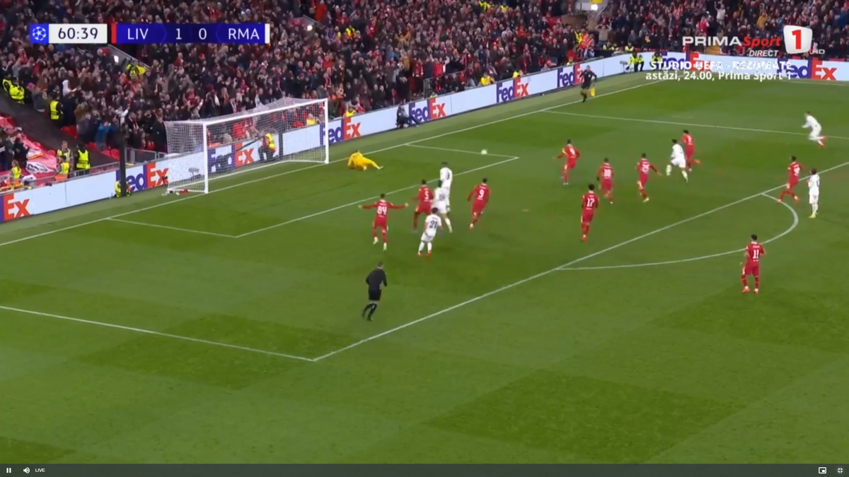 Atacat din toate părțile, Mbappe a lăsat-o la greu pe Real Madrid pe Anfield