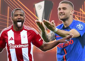 Daniel Bîrligea vs. Ayoub El Kaabi » GSP a analizat duelul atacanților din FCSB - Olympiakos