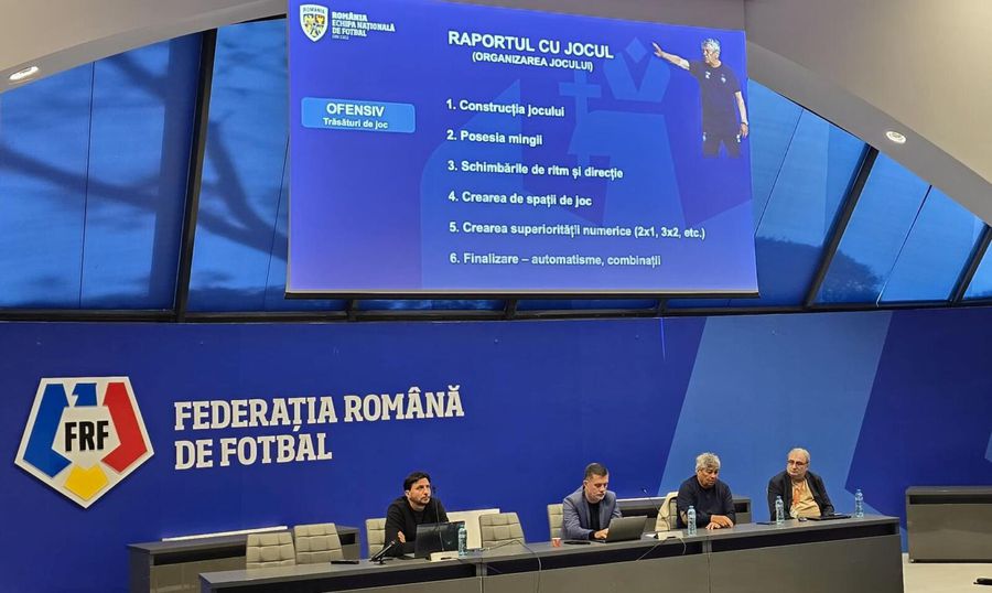 Ce a făcut Mircea Lucescu la sediul FRF după ultimele meciuri ale naționalei din 2024