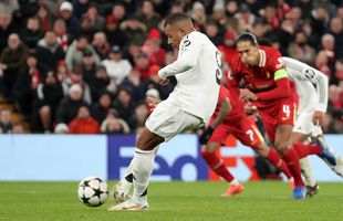 Atacat din toate părțile, Mbappe a lăsat-o la greu pe Real Madrid pe Anfield