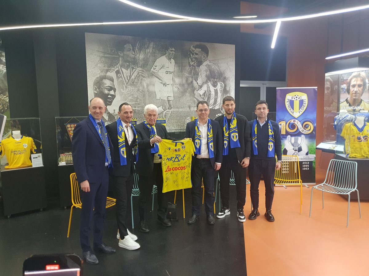 Petrolul la Muzeul Fotbalului