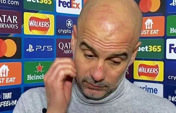 „Vreau să mă rănesc singur” » Pep Guardiola a revenit cu o declarație, la 24 de ore după ce a apărut zgâriat pe cap și pe nas: „Am fost cu garda jos”