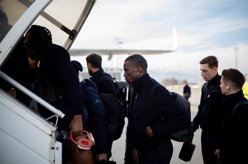 Juventus, blocată pe aeroport la Birmingham / foto: Twitter