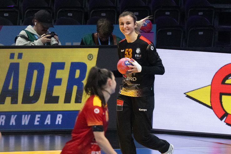 Yuliya Dumanska, în meciul România - Croaţia 33-24 FOTO: Ionuţ Iordache (GSP)