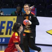Yuliya Dumanska, în meciul România - Croaţia 33-24 FOTO: Ionuţ Iordache (GSP)