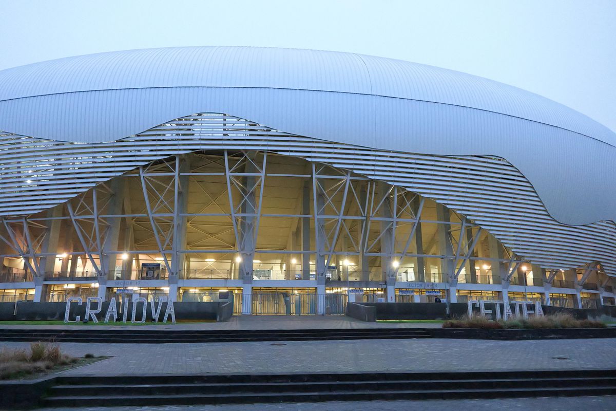 Universitatea Craiova - Mainz, imagini înaintea partidei din Conference League