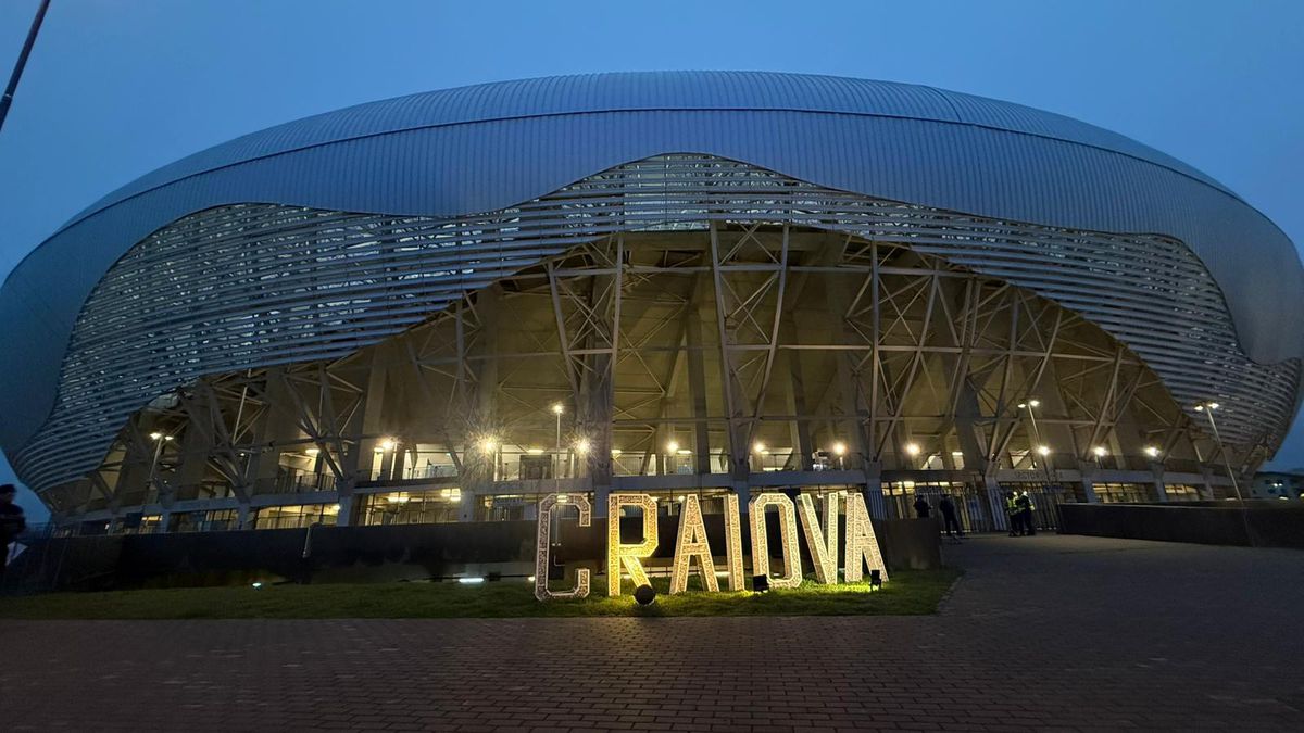 Universitatea Craiova - Mainz, imagini înaintea partidei din Conference League