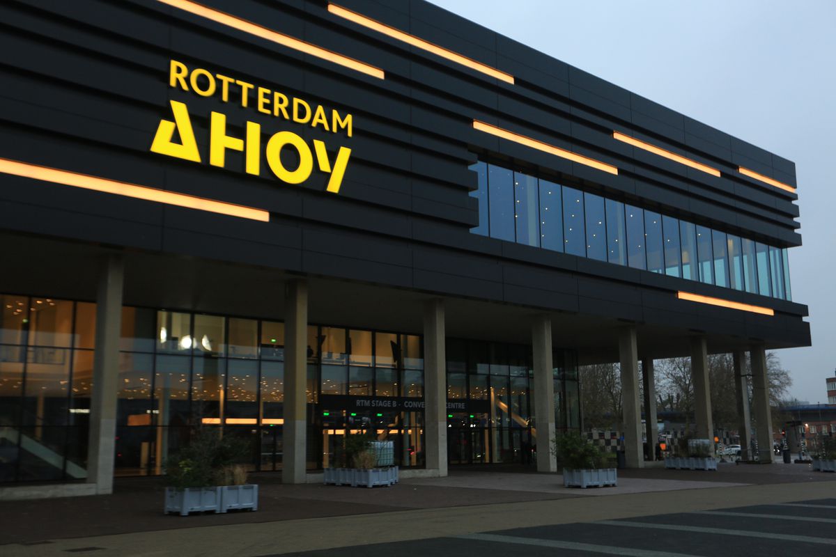 Imagini din sala Rotterdam Ahoy
