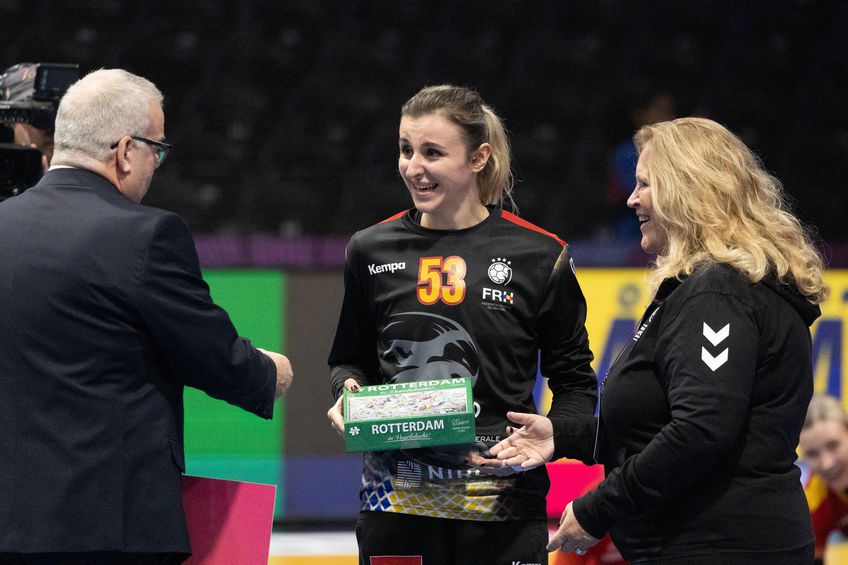 Yuliya Dumanska, în meciul România - Croaţia 33-24 FOTO: Ionuţ Iordache (GSP)