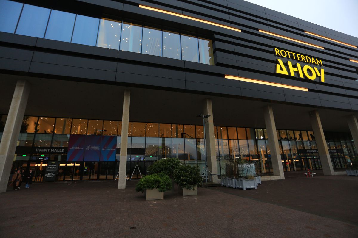 Imagini din sala Rotterdam Ahoy