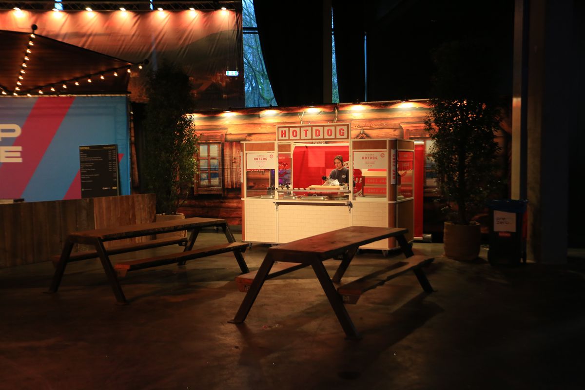 Imagini din sala Rotterdam Ahoy