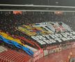 Scenografia sârbilor la Steaua Roșie - FCSB