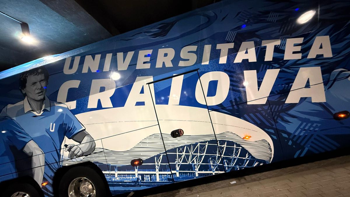 Universitatea Craiova - Mainz, imagini înaintea partidei din Conference League