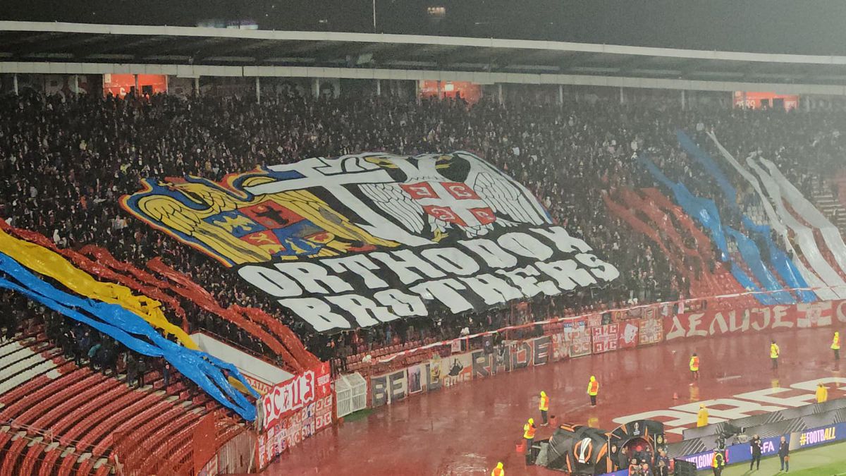 „E batjocorită credința!” » Profesorul Cristian Preda, despre mesajul afișat la Steaua Roșie - FCSB: „Solidaritatea fraților ortodocși e folosită și de Putin”