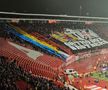 Scenografia sârbilor la Steaua Roșie - FCSB