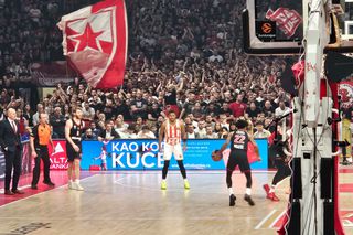 Vacarm, forță, orgoliu, spectacol! Reporterii GSP au asistat la „antrenamentul de gală” al Stelei Roșii înainte de meciul cu FCSB