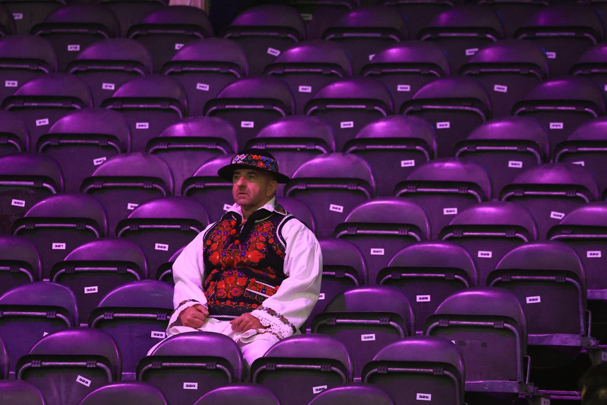 Imagini cu fanii dinaintea meciului România - Croația