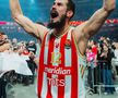 Electric Crvena Zvezda: atmosferă de excepție la baschet în EuroLiga