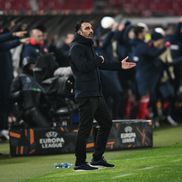 Imagini de la finalul meciului Steaua Roșie - FCSB // FOTO: Cristi Preda (GSP.ro)