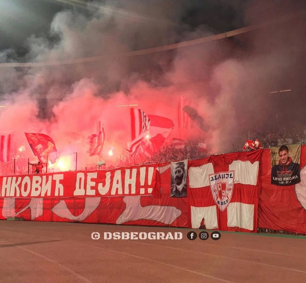 Delije - „Eroii”. Temuții ultrași ai Stelei Roșii