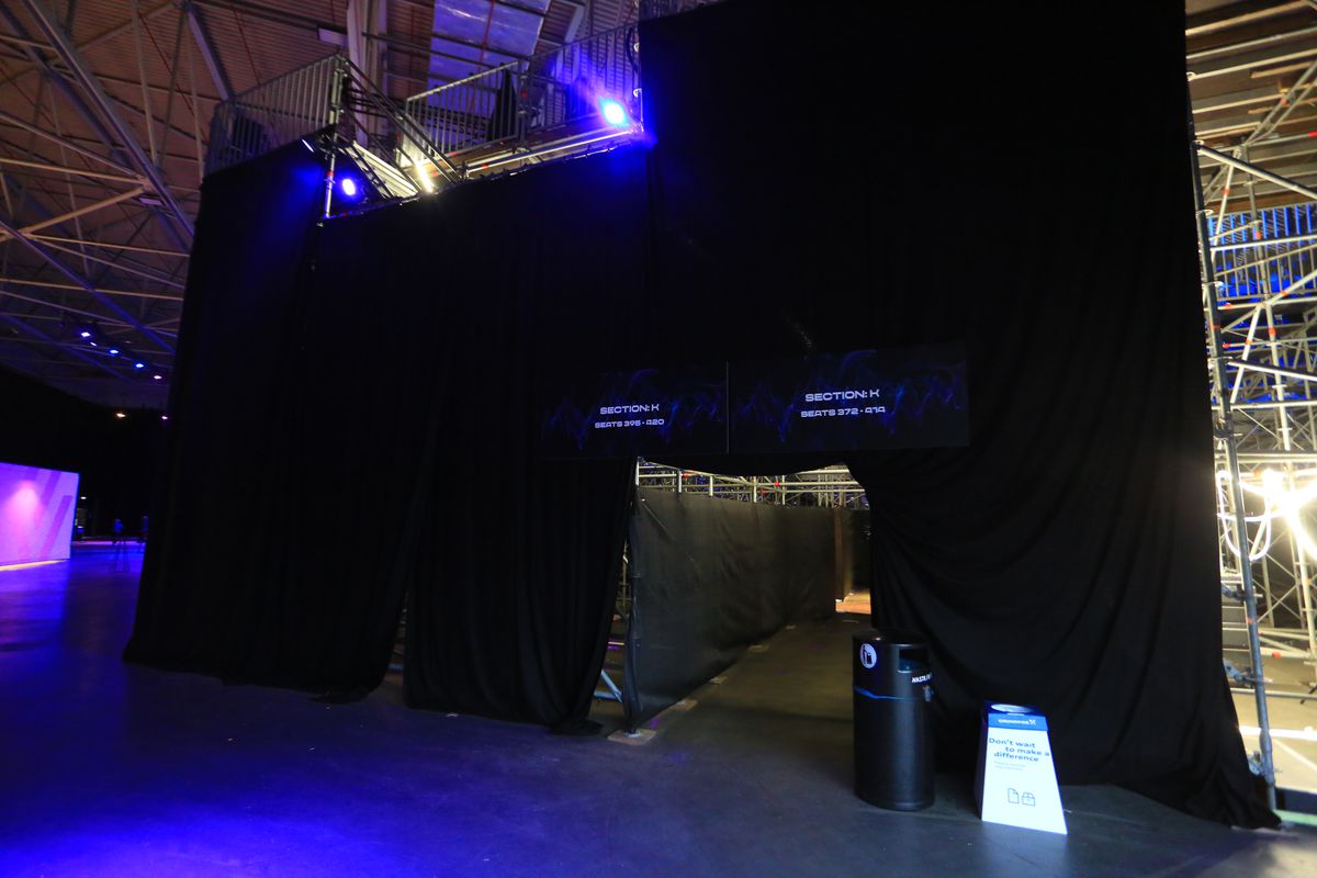 Imagini din sala Rotterdam Ahoy