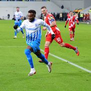 Golul lui Al Hamlawi din Universitatea Craiova - Mainz // FOTO: Andrei Furnigă (GSP.ro)