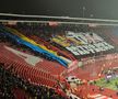 Scenografia sârbilor la Steaua Roșie - FCSB