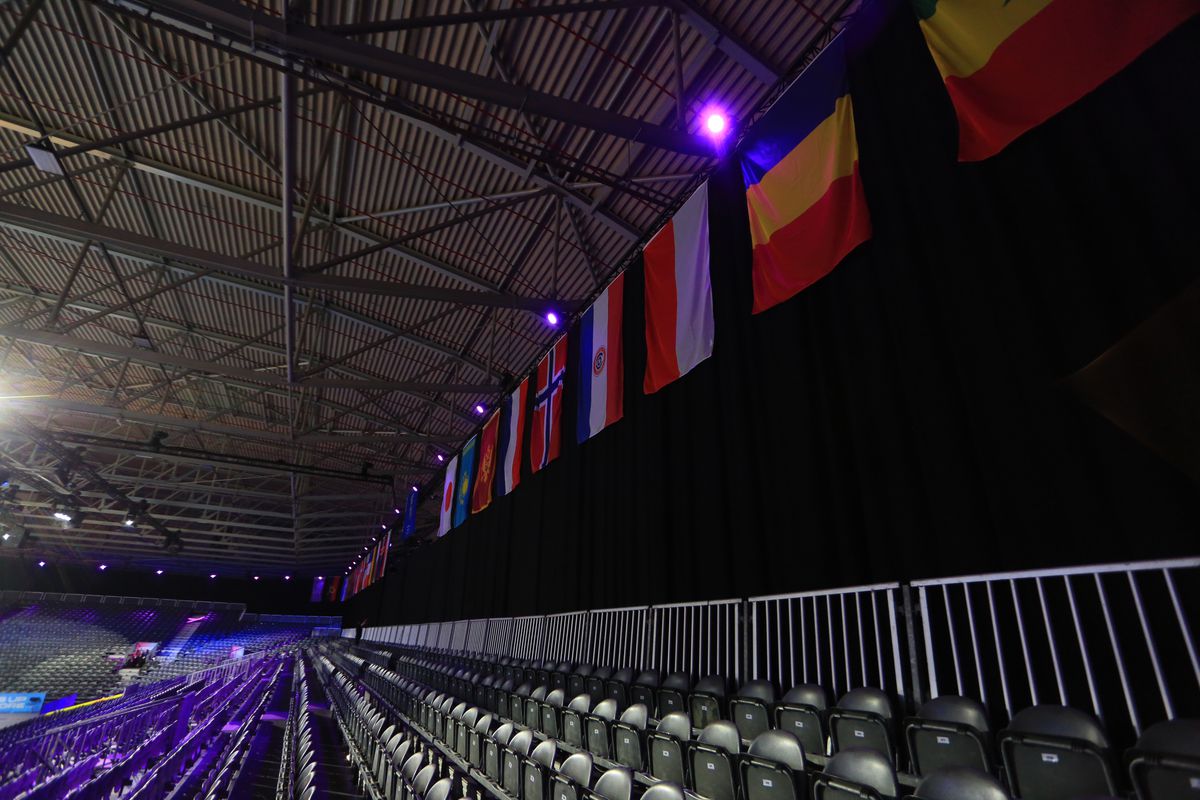 Imagini din sala Rotterdam Ahoy