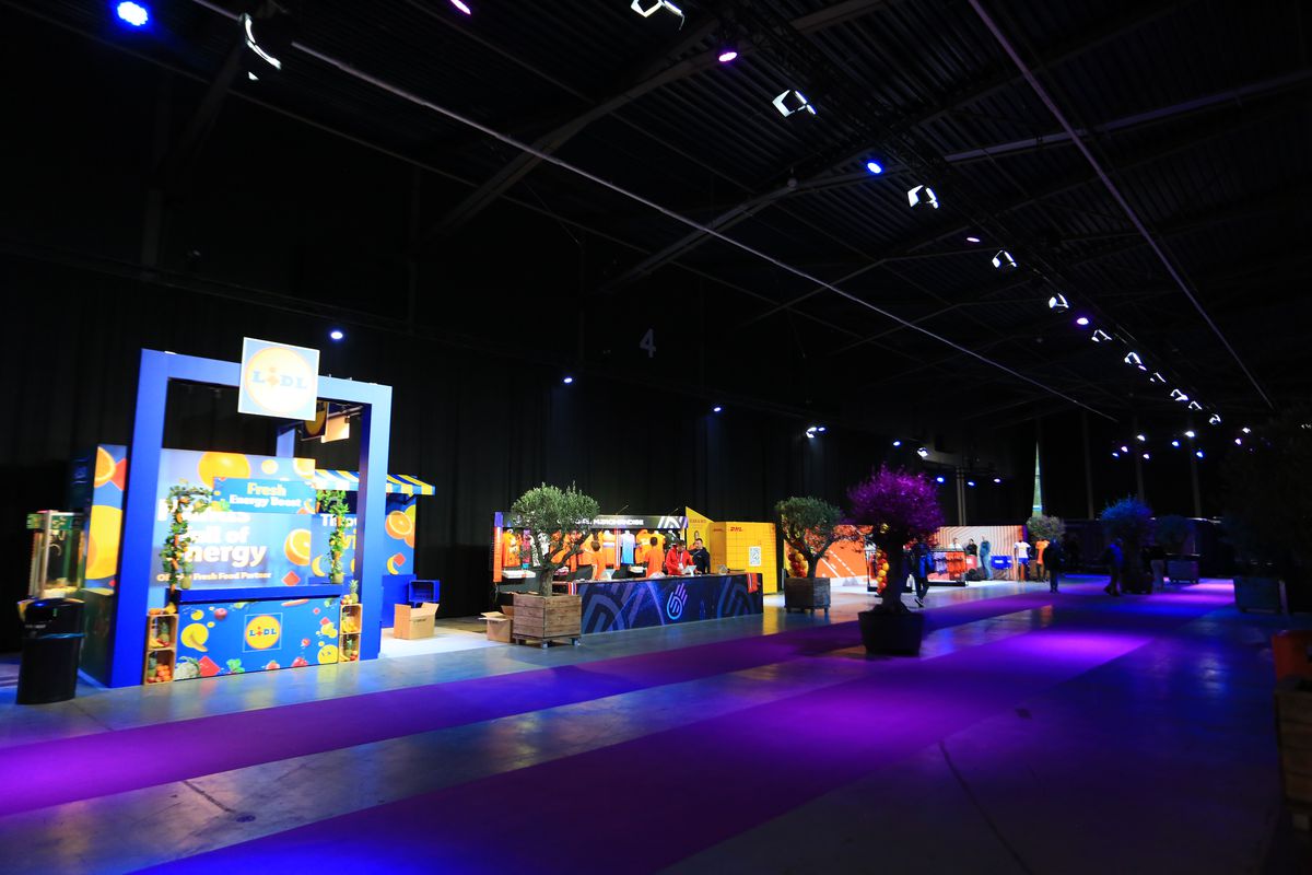 Imagini din sala Rotterdam Ahoy