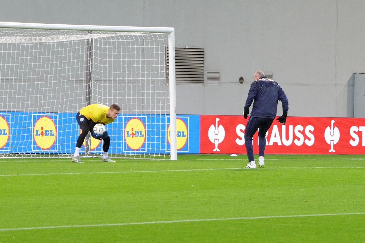 Universitatea Craiova - Mainz, imagini de la încălzire