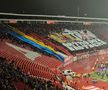 Scenografia sârbilor la Steaua Roșie - FCSB
