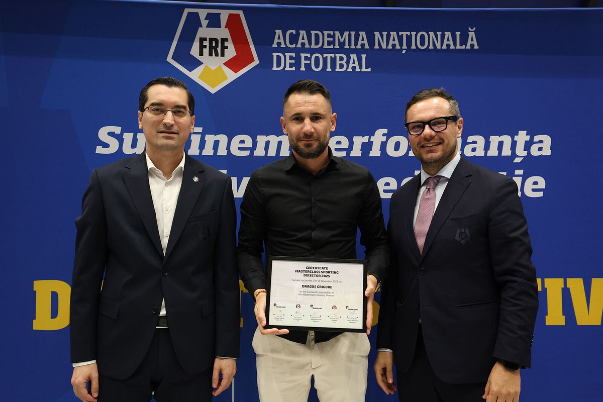 Imagini de la Cursul de Director Sportiv, organizat de FRF