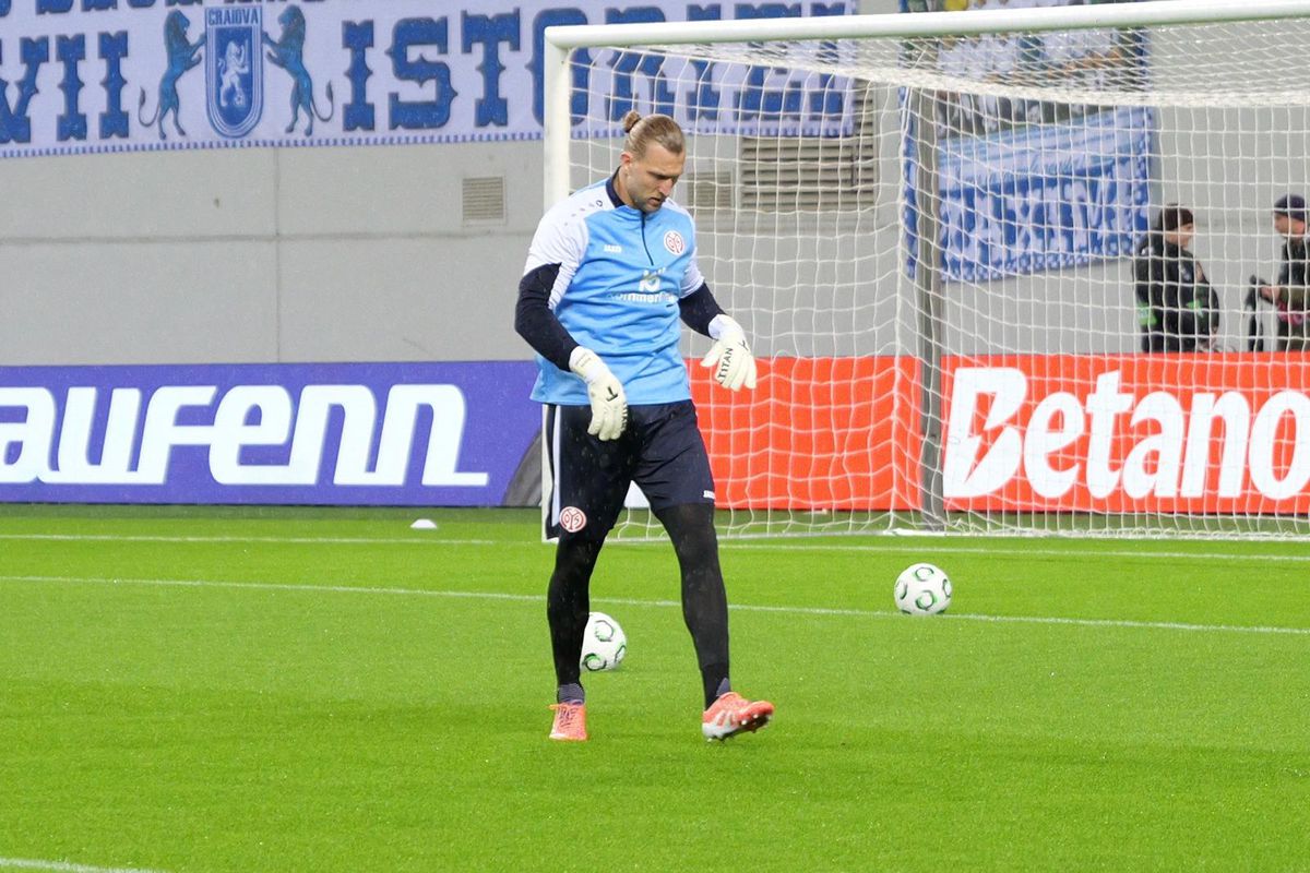 Universitatea Craiova - Mainz, imagini de la încălzire