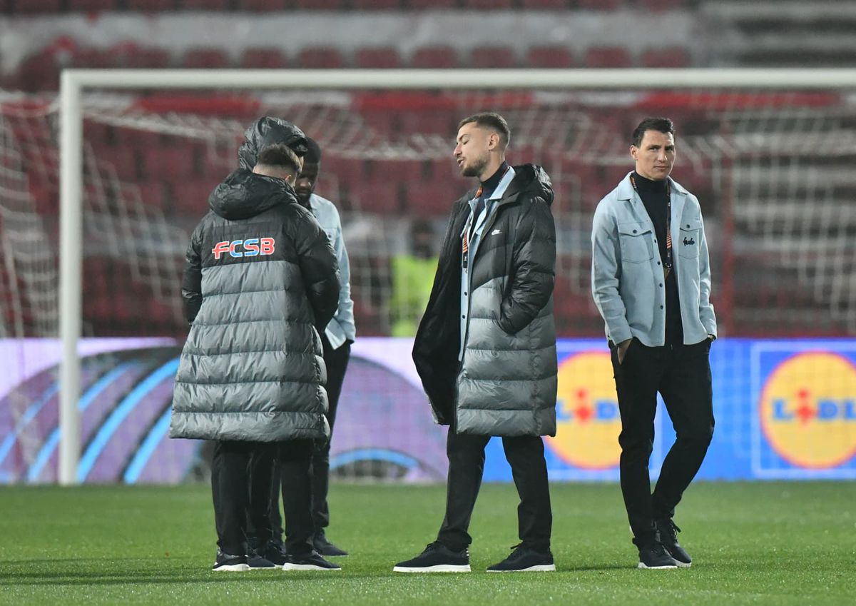 Steaua Roșie - FCSB, înainte de meci