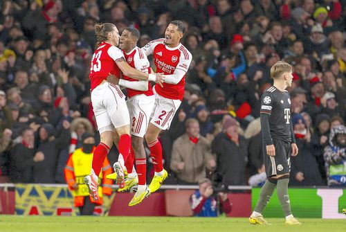 Arsenal conduce solitar Liga Campionilor // foto: Imago Images