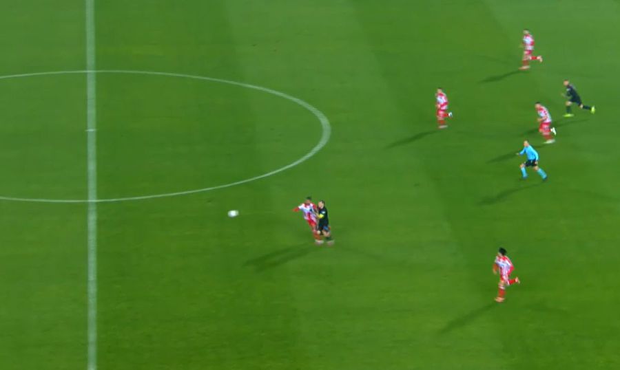 Verdict la pauză, în studioul GSP Live Special: „De ce a dat cartonaș roșu? Dădea Olaru gol de acolo? Nu cred” + Reacția ziariștilor din Serbia