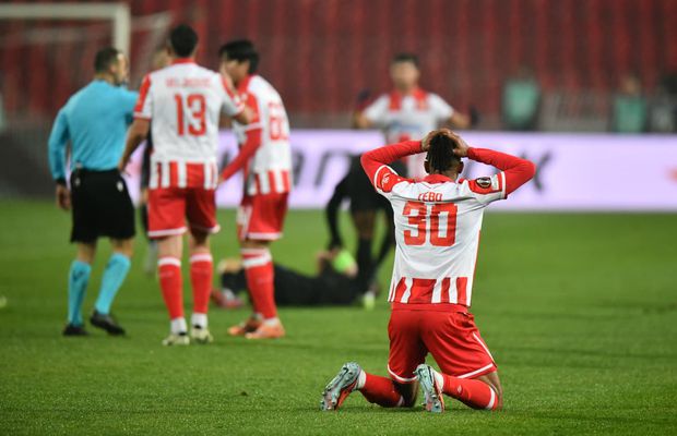 Verdict la pauză, în studioul GSP Live Special: „De ce a dat cartonaș roșu? Dădea Olaru gol de acolo? Nu cred” + Reacția ziariștilor din Serbia