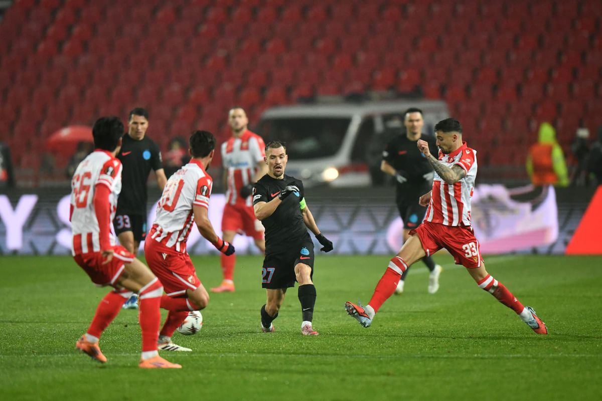 FCSB, ca și eliminată din Europa League! Misiune aproape imposibilă, cu 3 meciuri rămase