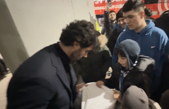 Ce l-a așteptat pe Filipe Coelho la ieșirea din stadion » Imaginile surprinse de reporterii GSP