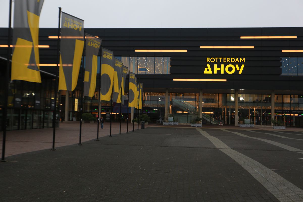 Imagini din sala Rotterdam Ahoy