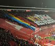 Scenografia sârbilor la Steaua Roșie - FCSB