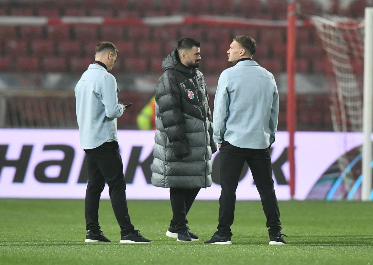 Steaua Roșie - FCSB, înainte de meci
