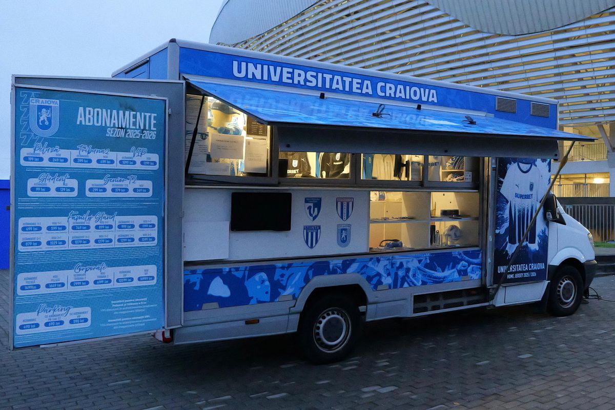 Universitatea Craiova - Mainz, imagini înaintea partidei din Conference League