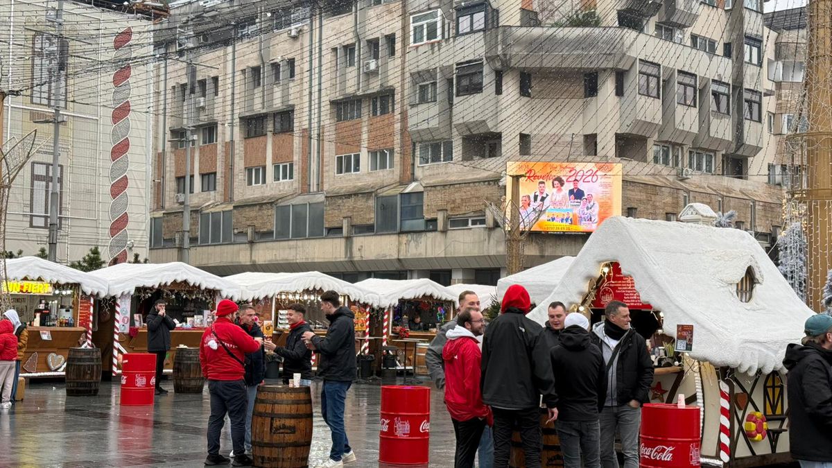 Suporterii lui Mainz au mers la târgul de Crăciun din Craiova